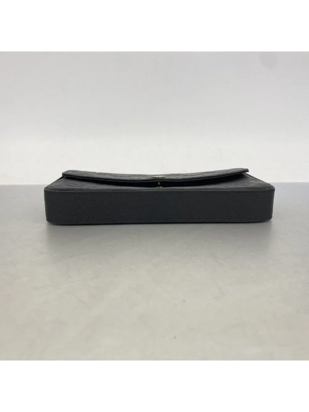 Louis Vuitton Shoulder Wallet Monogram Empreinte Pochette Felicity Noir